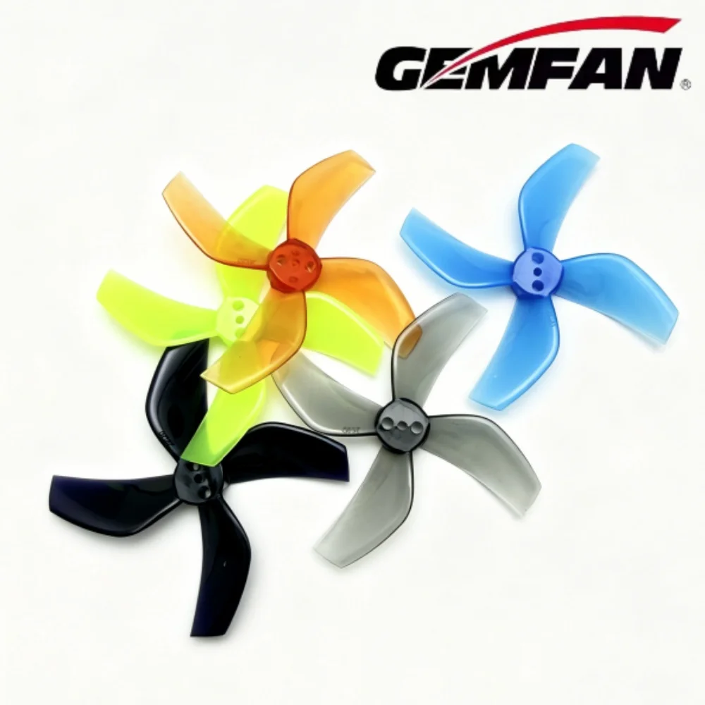 4Pairs/8Pcs GEMFAN 2020 2x2x4 2inch 50.3mm 4-Blade PC Propeller 1.5mm CW CCW for RC FPV Racing Freestyle Tinywhoop BETA85X Drone