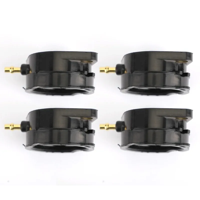 4Pcs Carburetor Intake Manifold Boots for ZX1200 ZZR1200 Ninja ZX-11 ZX1100 Motorcycle Parts
