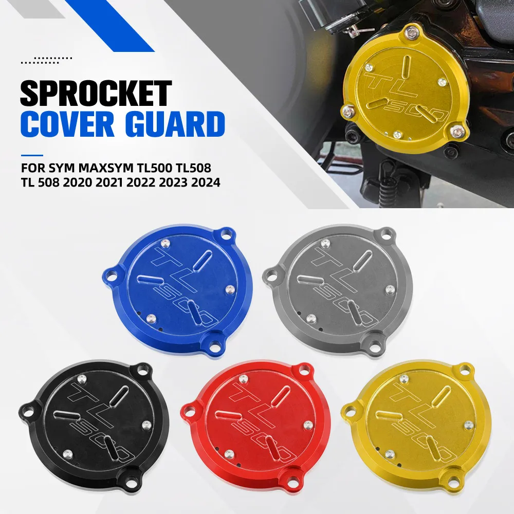 For SYM MAXSYM TL500 TL508 2020 2021 2022 2023 2024 Motorcycle Engine Stator Cover Engine Protective Decoration Cap TL 508 500