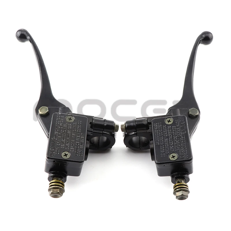 

Motorcycle Front Master Cylinder Hydraulic Brake Lever Set Left/Right for Dirt Pit Bike ATV Quad Moped Scooter Buggy Go-Kart