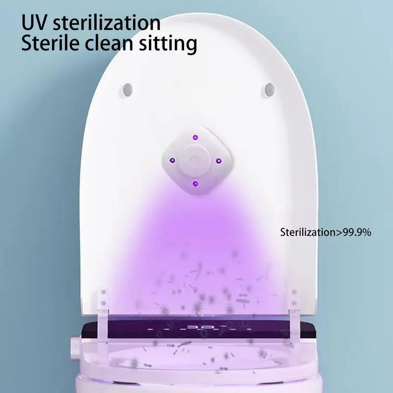 UV Toilet Sterilizer Smart Electric Toilet Sterilizer Aromatherapy Toilet Cleaner IPX4 Waterproof UV Lamp For Washrooms