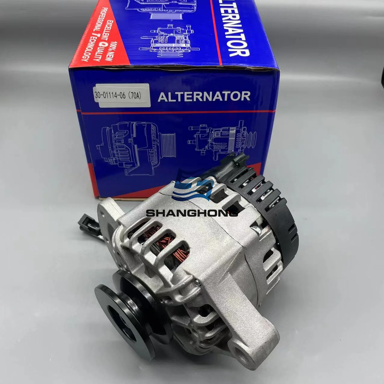 Auto Replacement Parts Refrigerated AC Alternator 30-01114-06 Car Alternator For Carrier Transicold For Thermo King