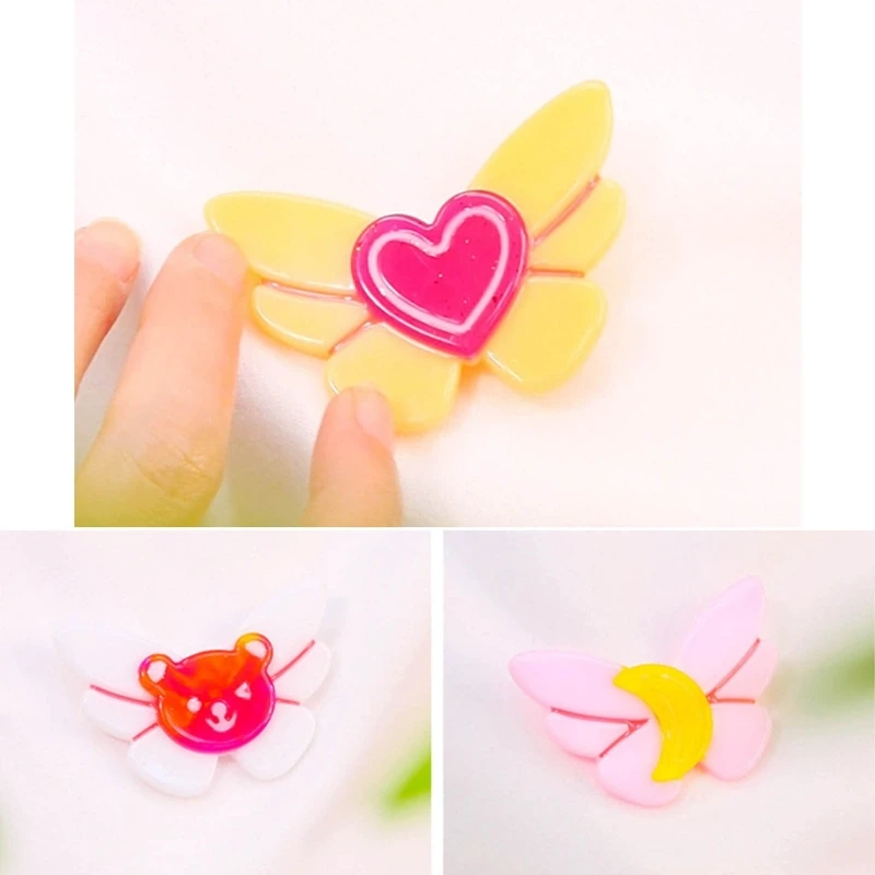 Customizable Butterfly Hairclip Mold Handmade Jewelry Making Mould Versatile Silicone Moulds Car Air Vent Embellishments