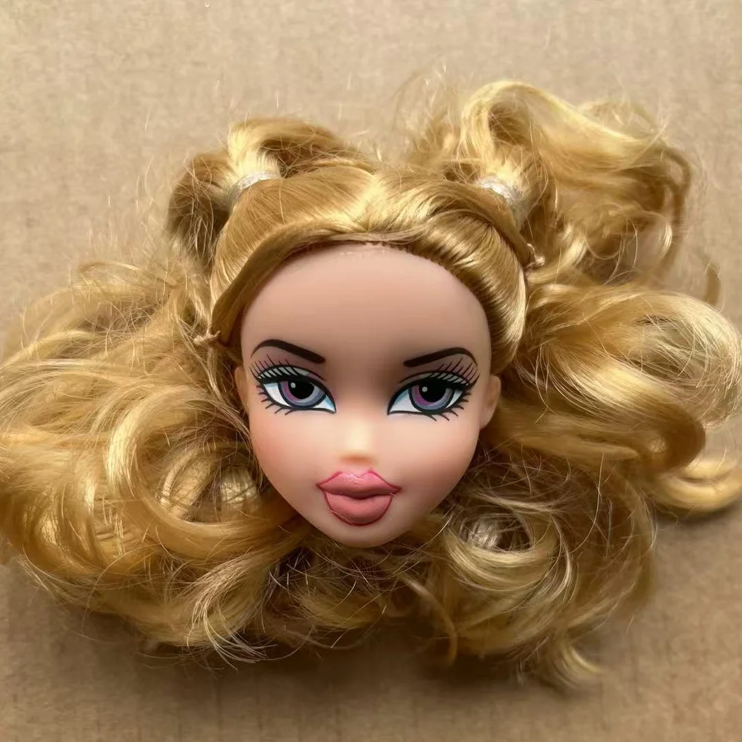 MINISO-Dancing Doll Head Toys Old Classic BRZ Doll Heads Bianco Marrone Pelle Doll Body Collection Figure di bambole