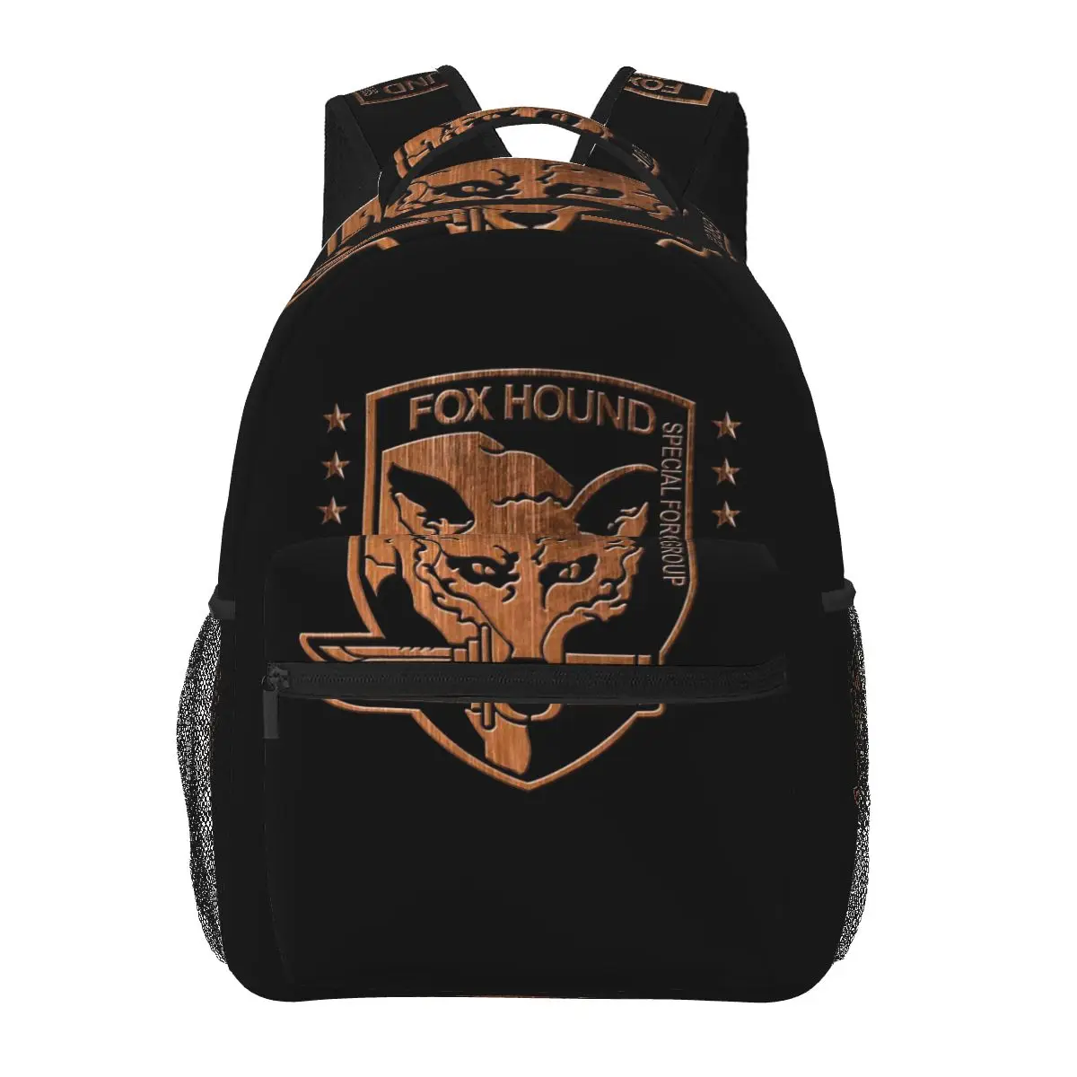 

Foxhound Special Forces Group Metal Gear Solid Backpacks Boys Girls Bookbag Children School Bags Kids Rucksack Shoulder Bag