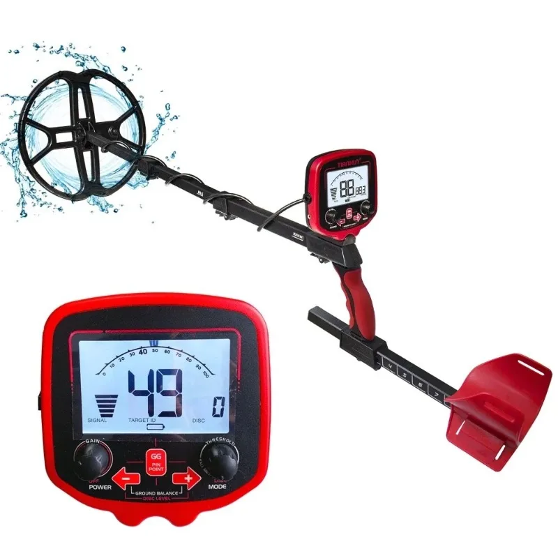 Detector de ouro de longo alcance, 3 metros de profundidade, tx 850l, detector de metais, localizador de tesouro profissional, alta sensibilidade