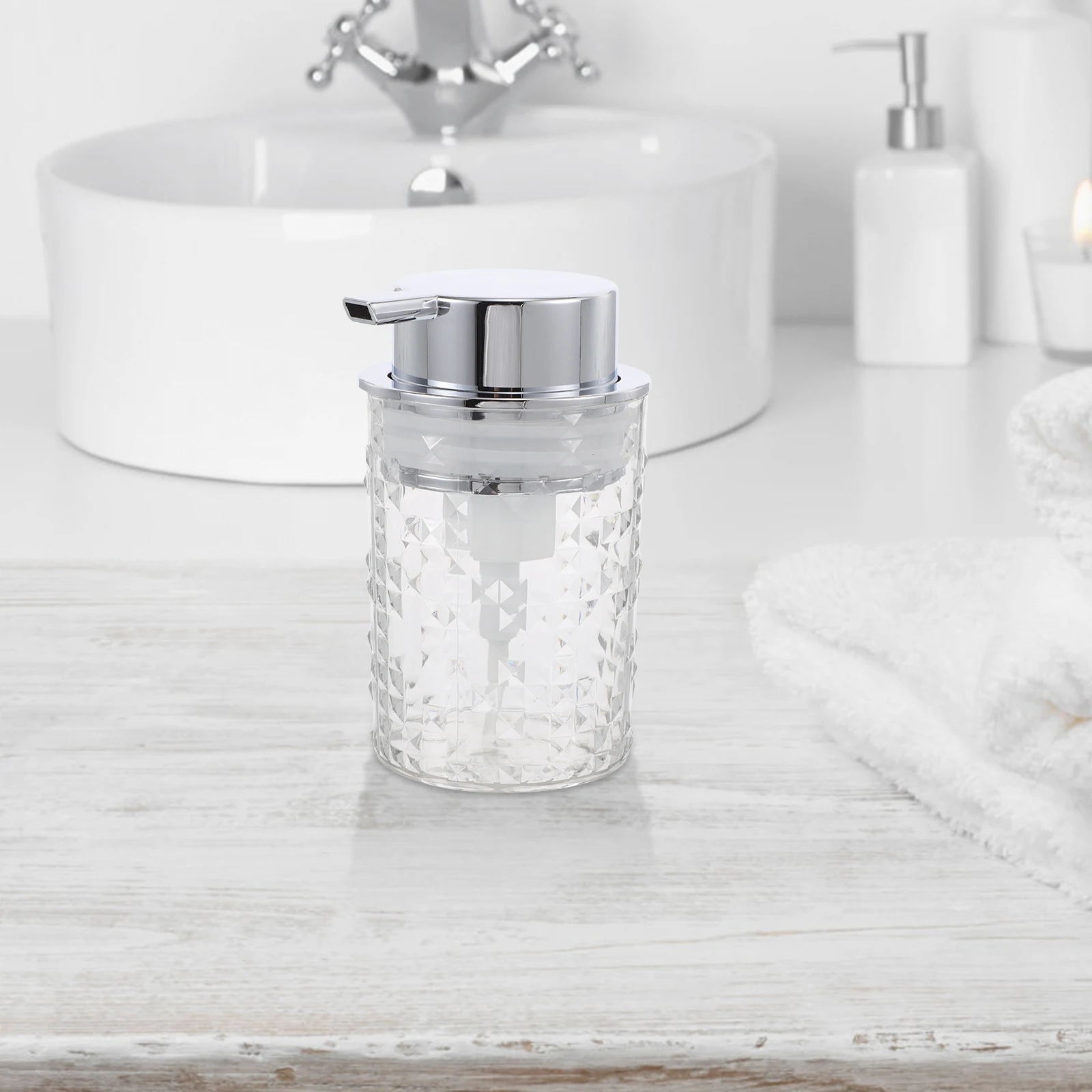 

Foaming Soap Dispenser Bottle for Bathroom Kitchen Travel Shower Gel Hand Soap Automatic Pet Foaming Container