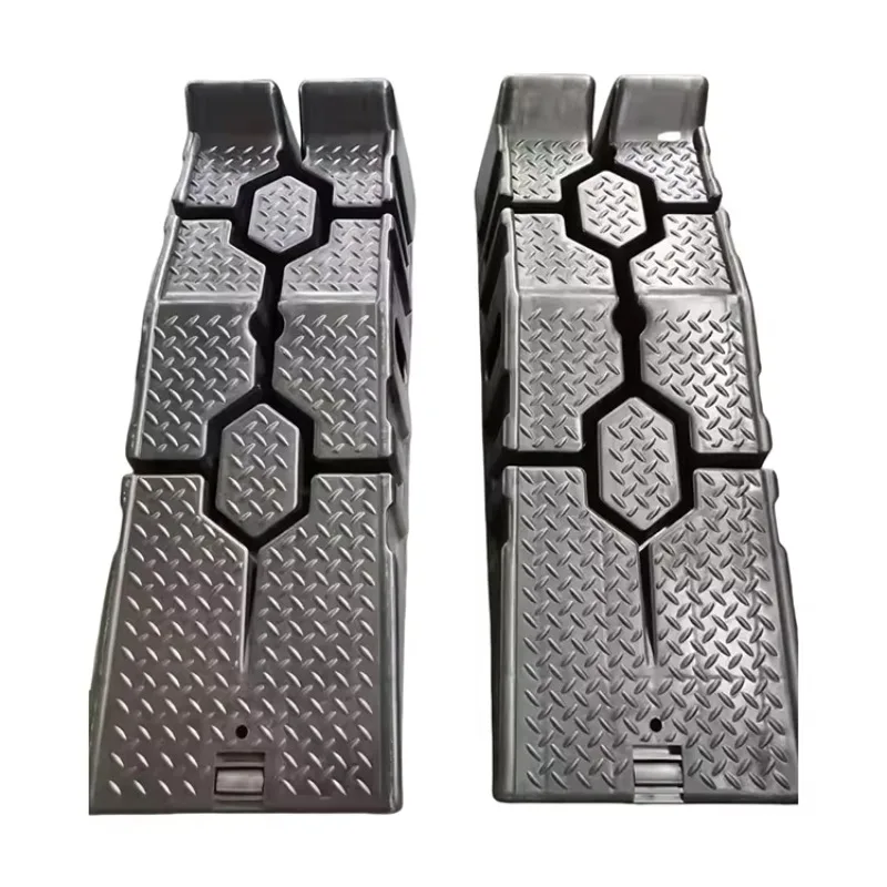 Adjustable Garage Waterproof Hydraulic Modular Plastic Car Ramp for Vehicle Maintenance and Safe Lifting