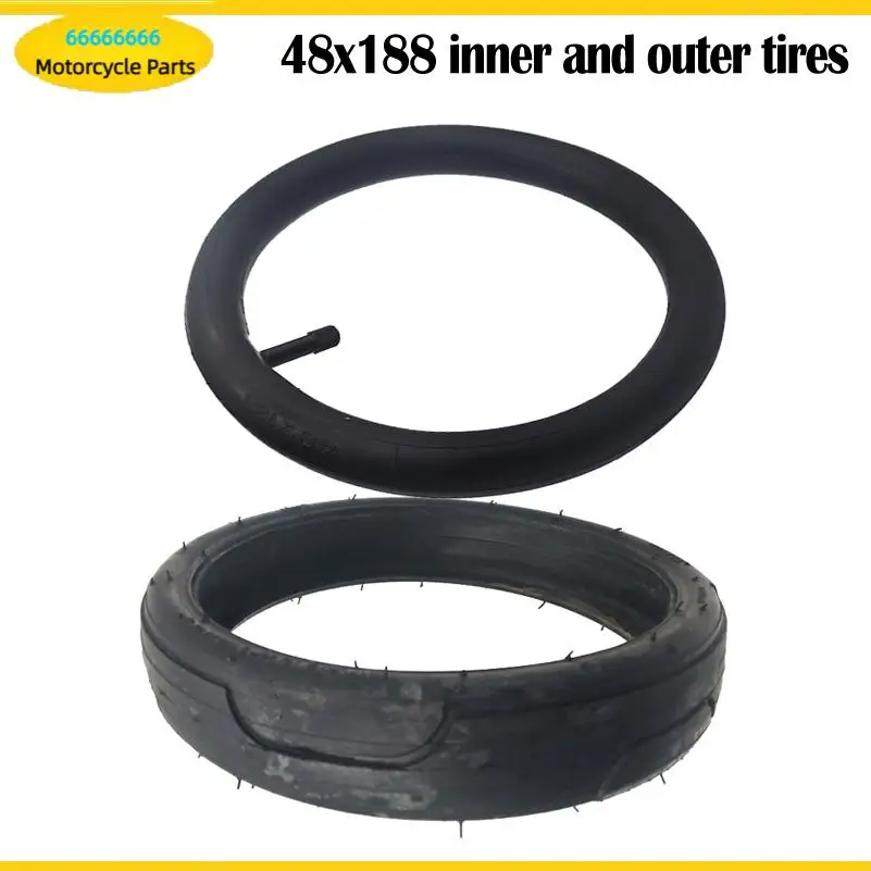 9-inch 48x188 inner tube outer tire suitable for handcart tires durable and not easily deformed