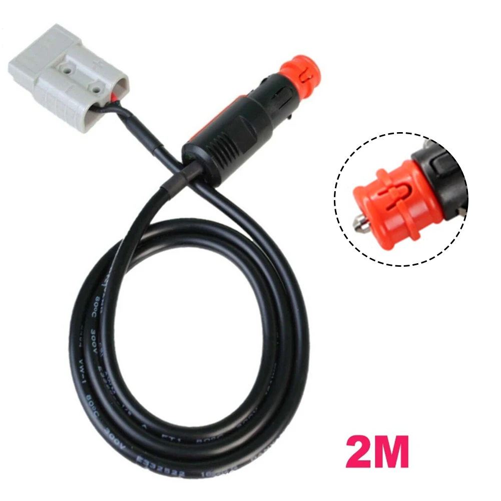 1pc 50AMP High Current 12V 2M Long Plug Connector To Male Socket For Anderson Electrical Equipment Supplies Connectors