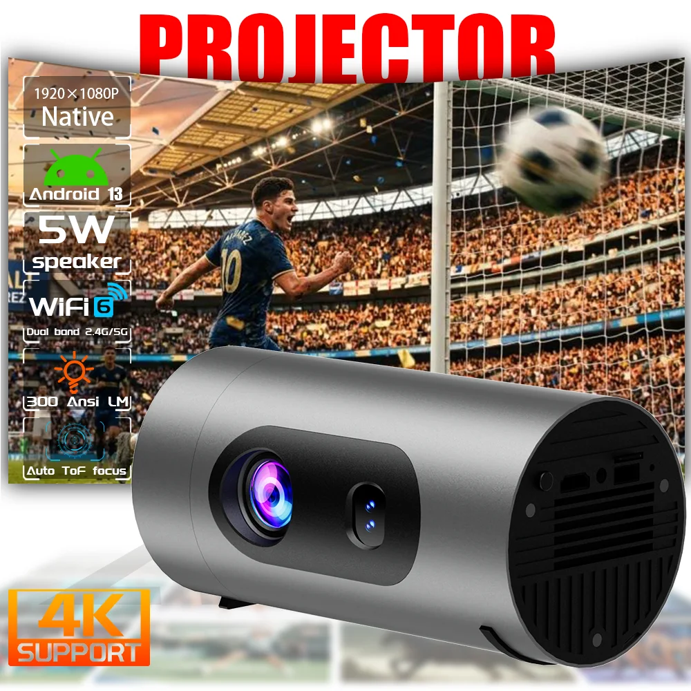 Home Cinema Hdmi - Q8 Yerel 1080P 300 ANSI Taşınabilir