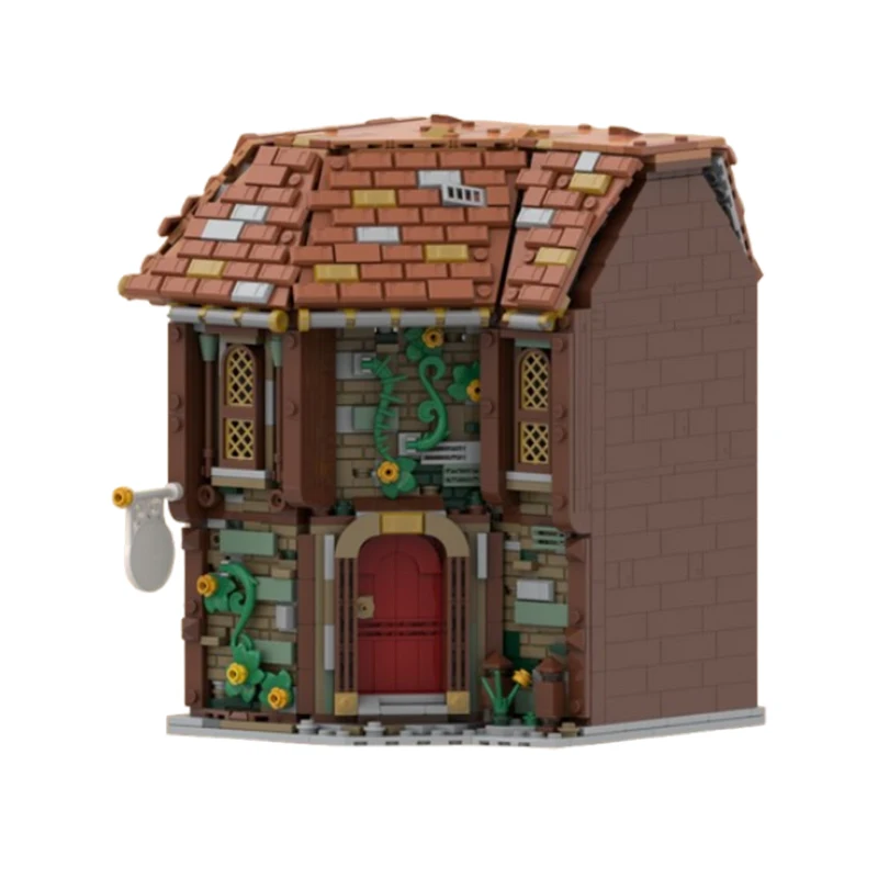 Spot kleine Partikel MOC-166170 Bau Haus Puzzle DIY kreative Spielzeug Modell Dekoration Weihnachts geschenk