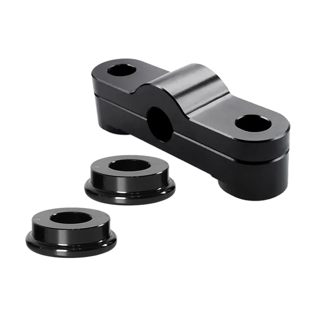 Black Solid Shifter Stabilizer Linkage Bushing Kits Fit for Acura Integra Honda Civic Del Sol CRX B Series Engine Aluminum Alloy