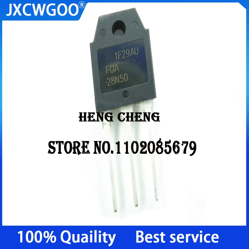 10PCS 100%New Original FQA28N50 28N50 TO247 28A/500V