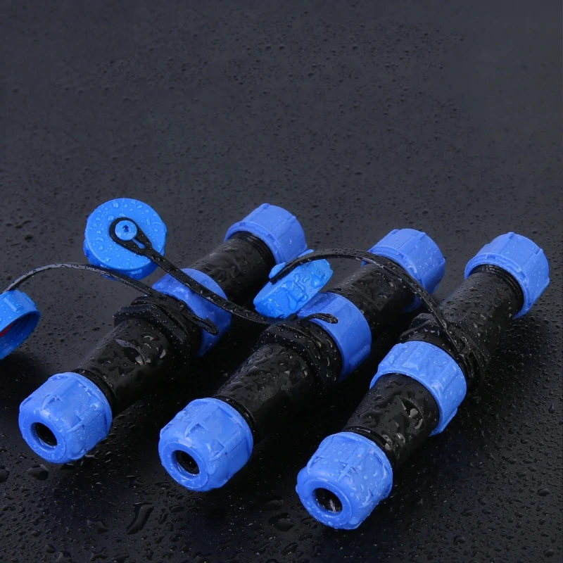 1PCS SP13 Waterproof Aviation Plug Socket Connector Male Female Pair Plug 2/3/4/5/6/7/9P