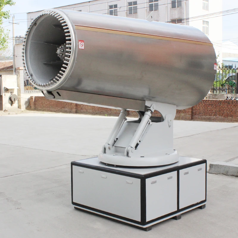 para uso em minas de poço aberto Máquina de canhão de nevoeiro anticongelante e anti-entupimento de aço inoxidável