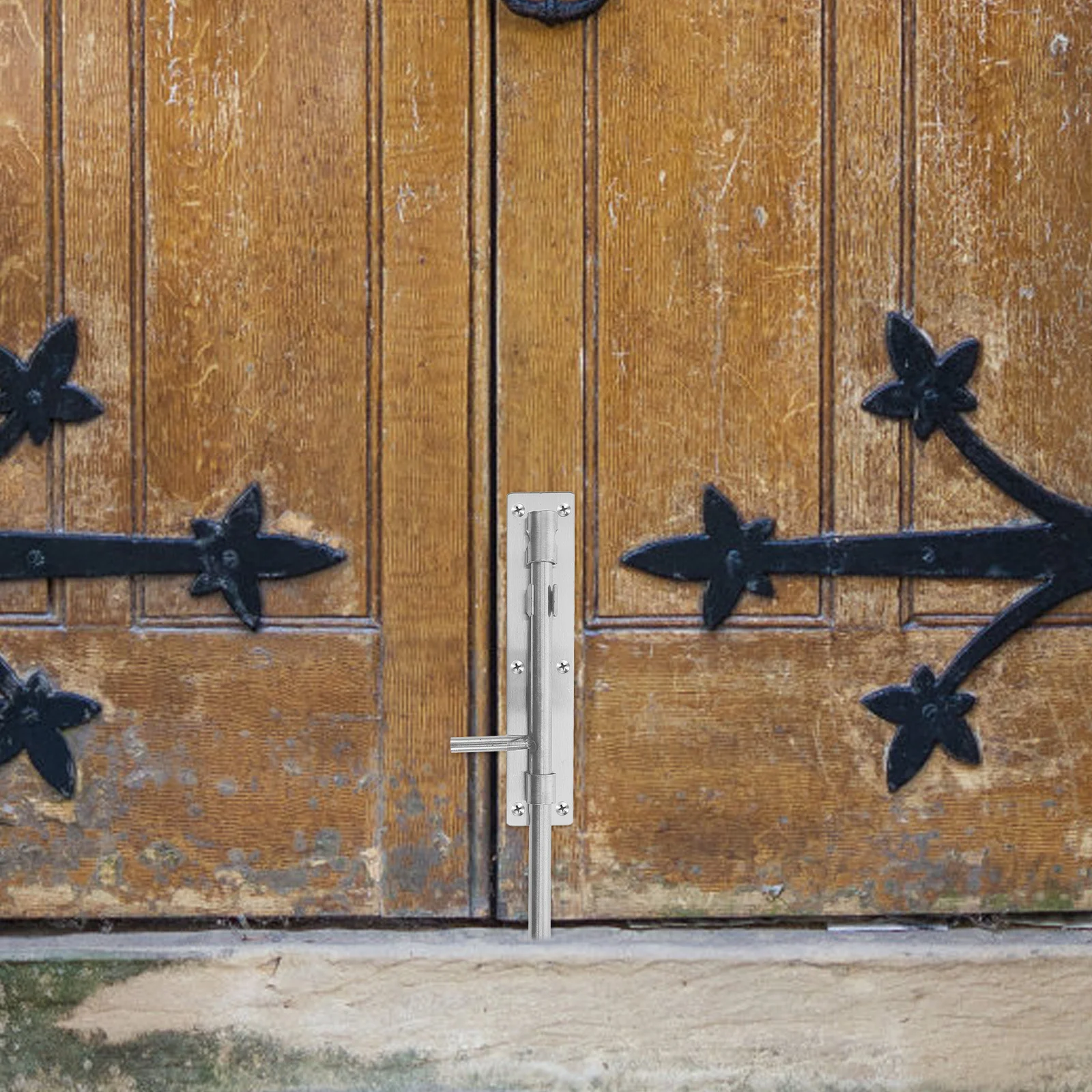 

Stainless Steel Slide Bolt Latch Thickened Heavy Duty Door Lock Indoor Gate Cane Bolt Secure Shed Fence Barn Door Hardware