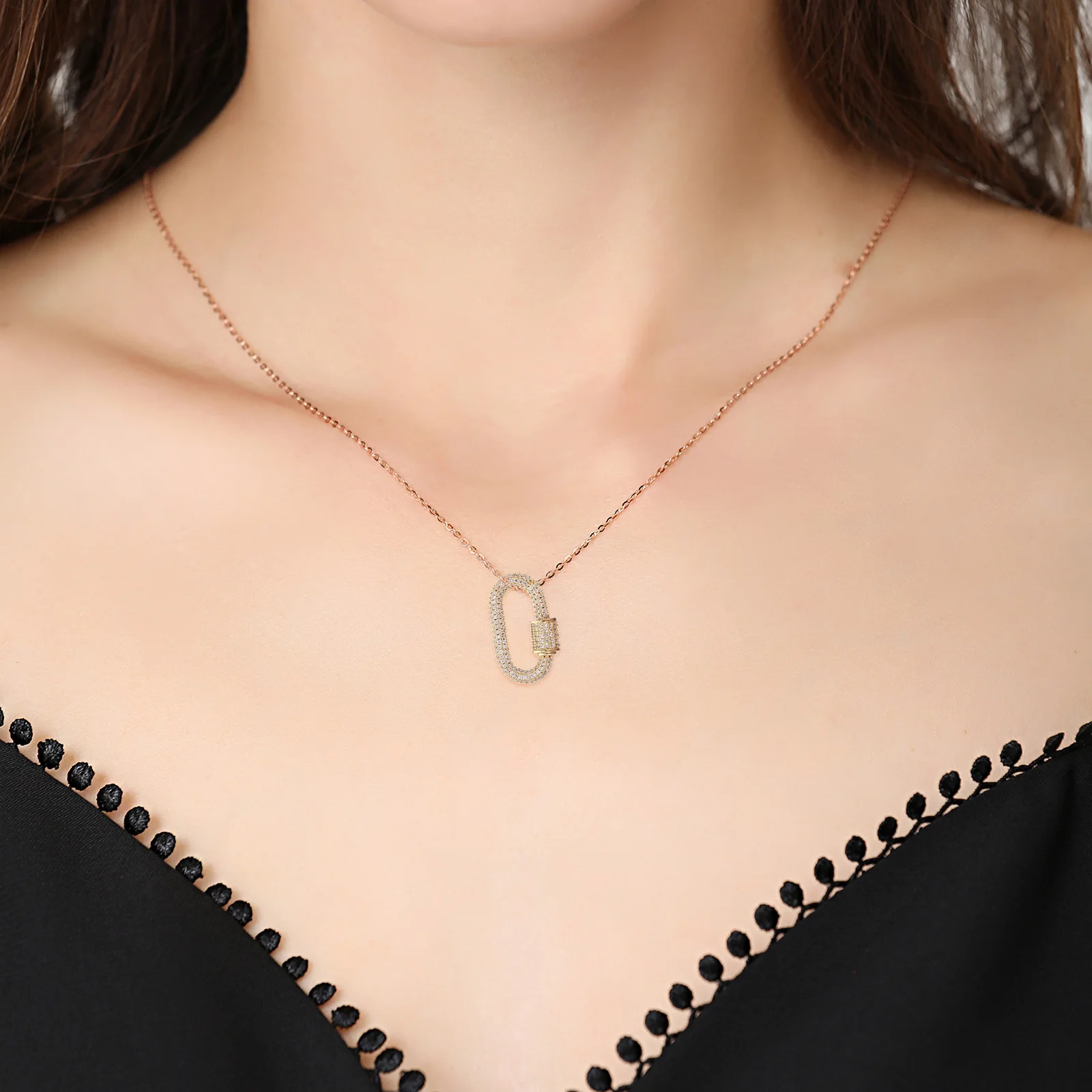 

Premium Necklace Clasp Durable Jewelry Connector Compact Lightweight Multi-Functional Diy Toggle Clasp For Professional Jewelry