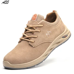 New type Labor protection shoes for men Anti impact puncture Insulated 6KV Lightweight Breathable Anti slip Wear-resistant