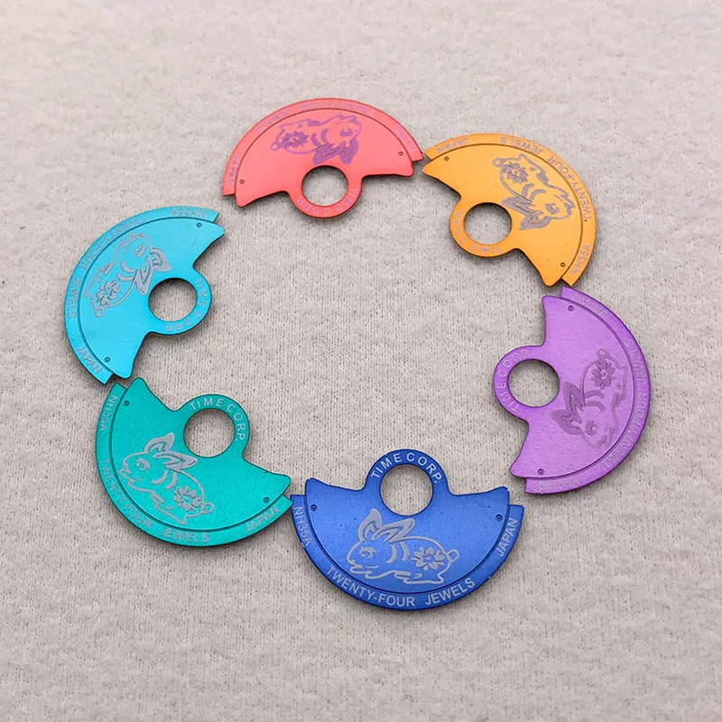 ค้อนอัตโนมัติโรเตอร์ Patch Zodiac Rabbit Guard Fit NH34 NH35 NH36 NH38 4R 6R การเคลื่อนไหว Oscillating น้ําหนักค้อนแผ่น Patch