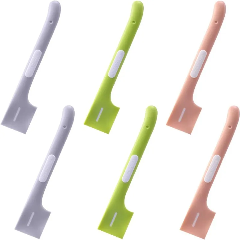 

【6Pcs Pet Feeding Spoon】Long Handle Canned Food Scraper for Cats Dogs, Food Mixing Utensil Set