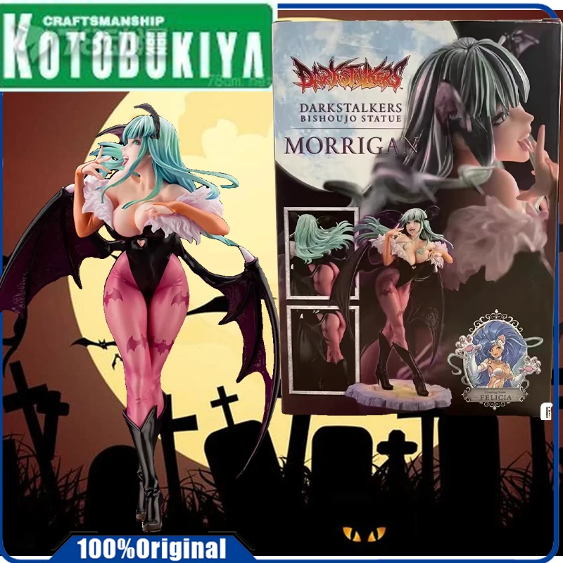 

Kotobukiya Original Genuine MORRIGAN AENSLAND DARKSTALKERS Action Figure Toys For Boys Girls Kids Gift Collectible in stock