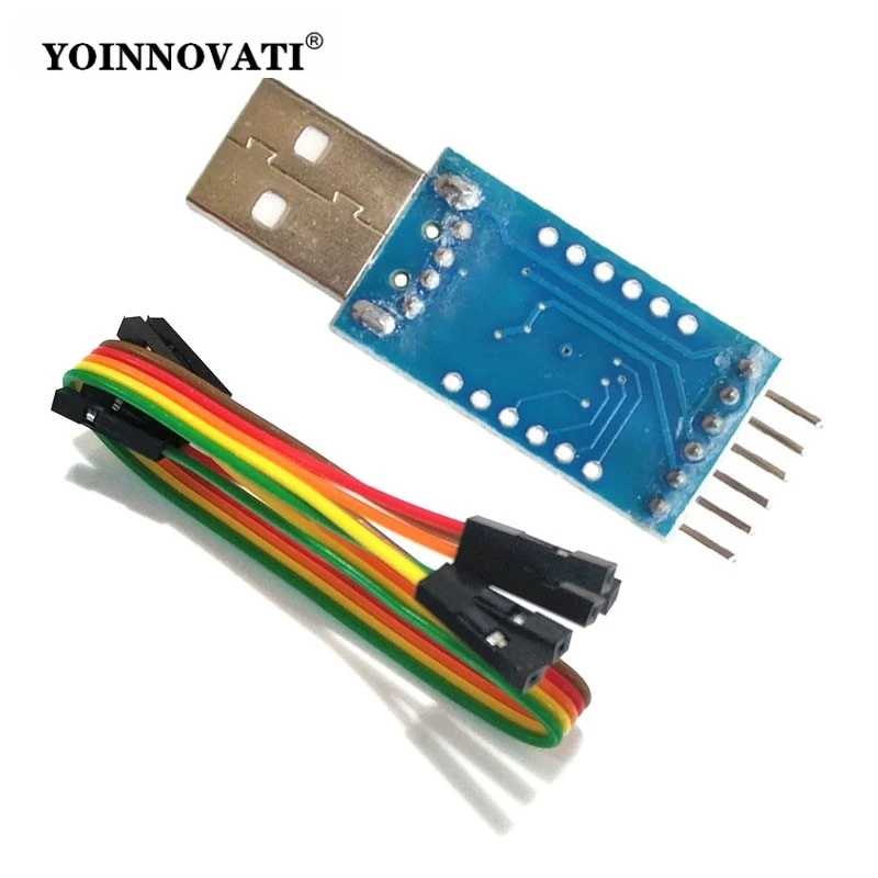 1pcs CP2104 USB to TTL Serial Port Downloader Module STC Download Burning 6PIN Flash Conversion Board Modules