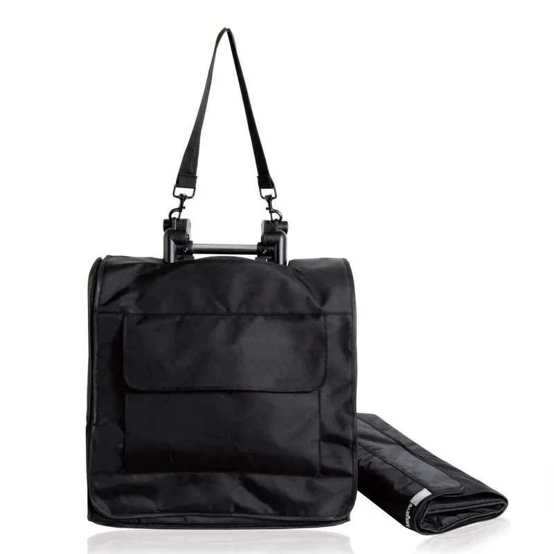 Kinderwagen-Reiserucksack, doppelte Umhängetasche, Aufbewahrungsorganisator, abnehmbares Design, Kinderwagen mit mehreren Fächern