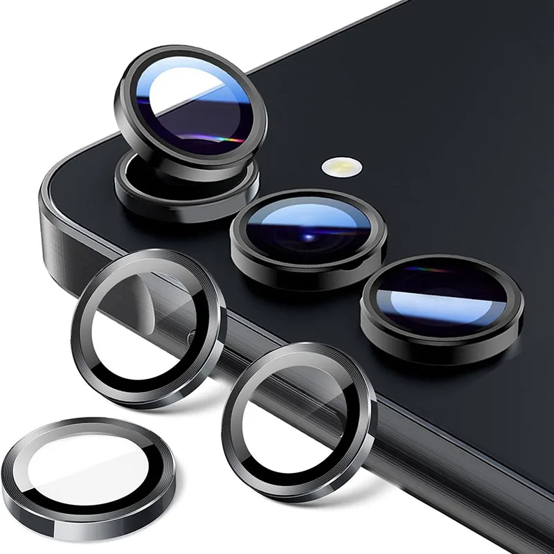 Gehärtetes Glas aus Aluminiumlegierung für Samsung Galaxy S26+, Linsenschutzfolie, Schutz für Kameraobjektiv, für Samsung Galaxy S26