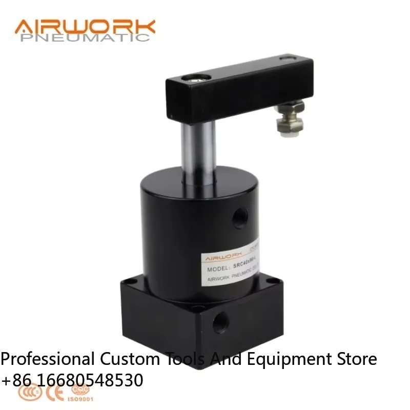 

GHSRC 40X90 Chelic Type Pneumatic Rotary Rotating Clamp Clamping Cylinder