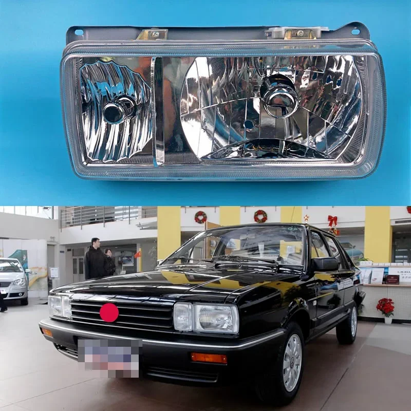 

Car modified LED lens for Volkswagen Santana 1991-2011 headlight crystal one-piece glass headlight assembly No light bulb