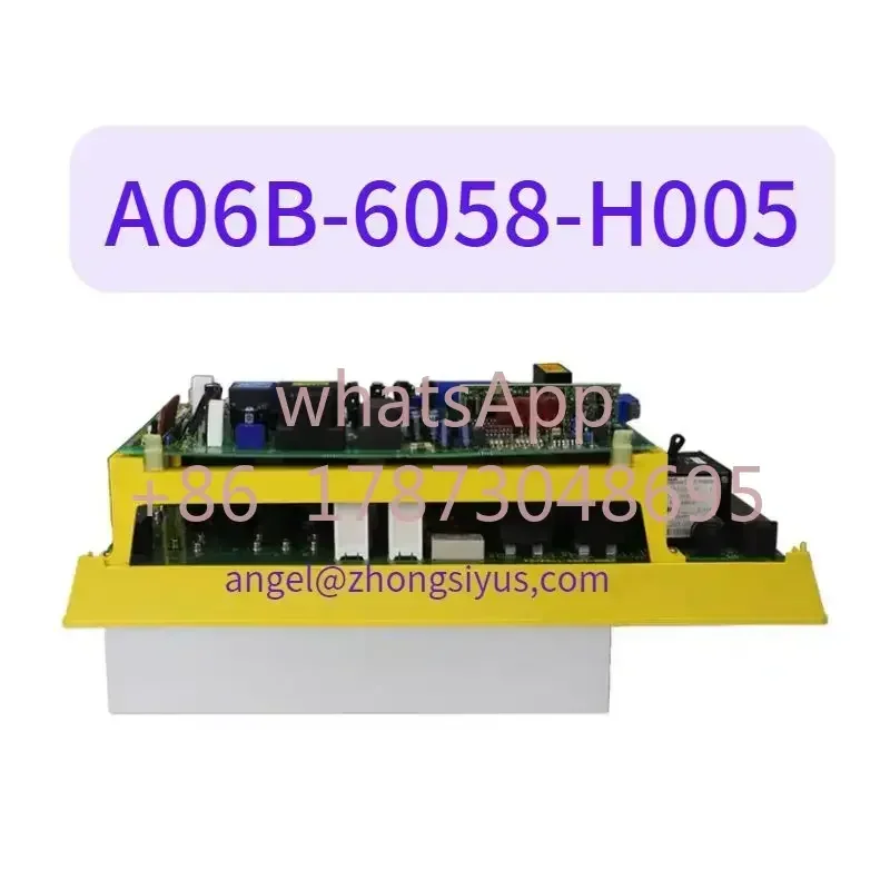 A06B-6058-H005 Used  FANUC  servo amplifier for CNC Controller