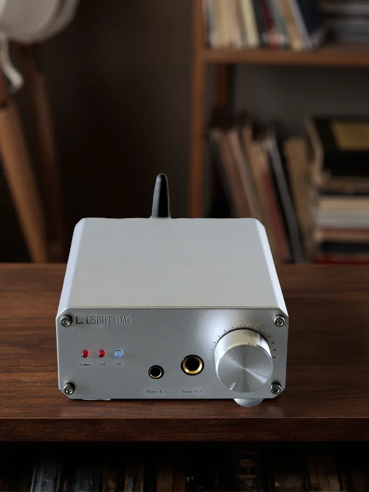 L1387 DAC USB BT Bluetooth Headphone Amplifier 4.4mm Balanced aptX LDAC 220V HiFi Audio Decoder Amp