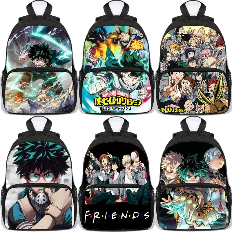 Anime My Hero Academia Backpack Boku No Hero Academia School Bag for Boys Girls Teenager Laptop Backpacks Kids Schoolbag Mochila