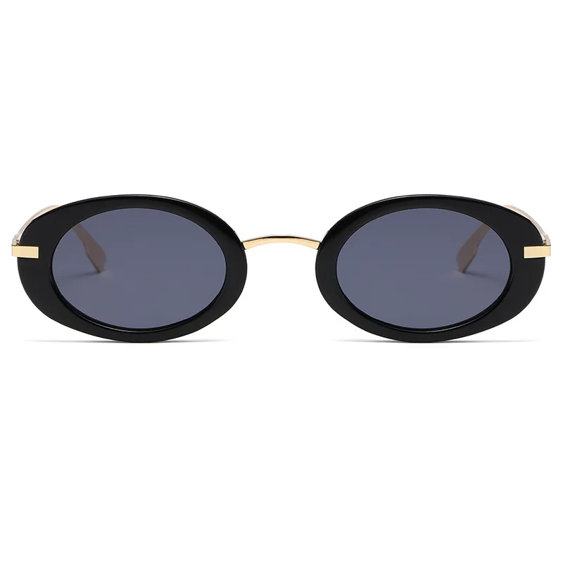 Small Oval Frame Retro cat-eye Metal Sunglasses Men Women Sports Sun Glasses Summer T177