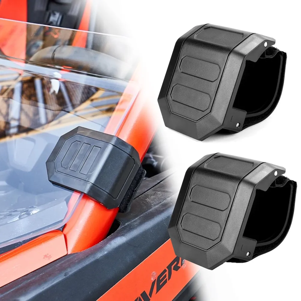 

4 шт. UTV 1,5-2,3 дюйма, зажим для лобового стекла HD для Can-Am Commander Maverick x3 1000/Honda Pioneer/Polaris RZR/CFmoto