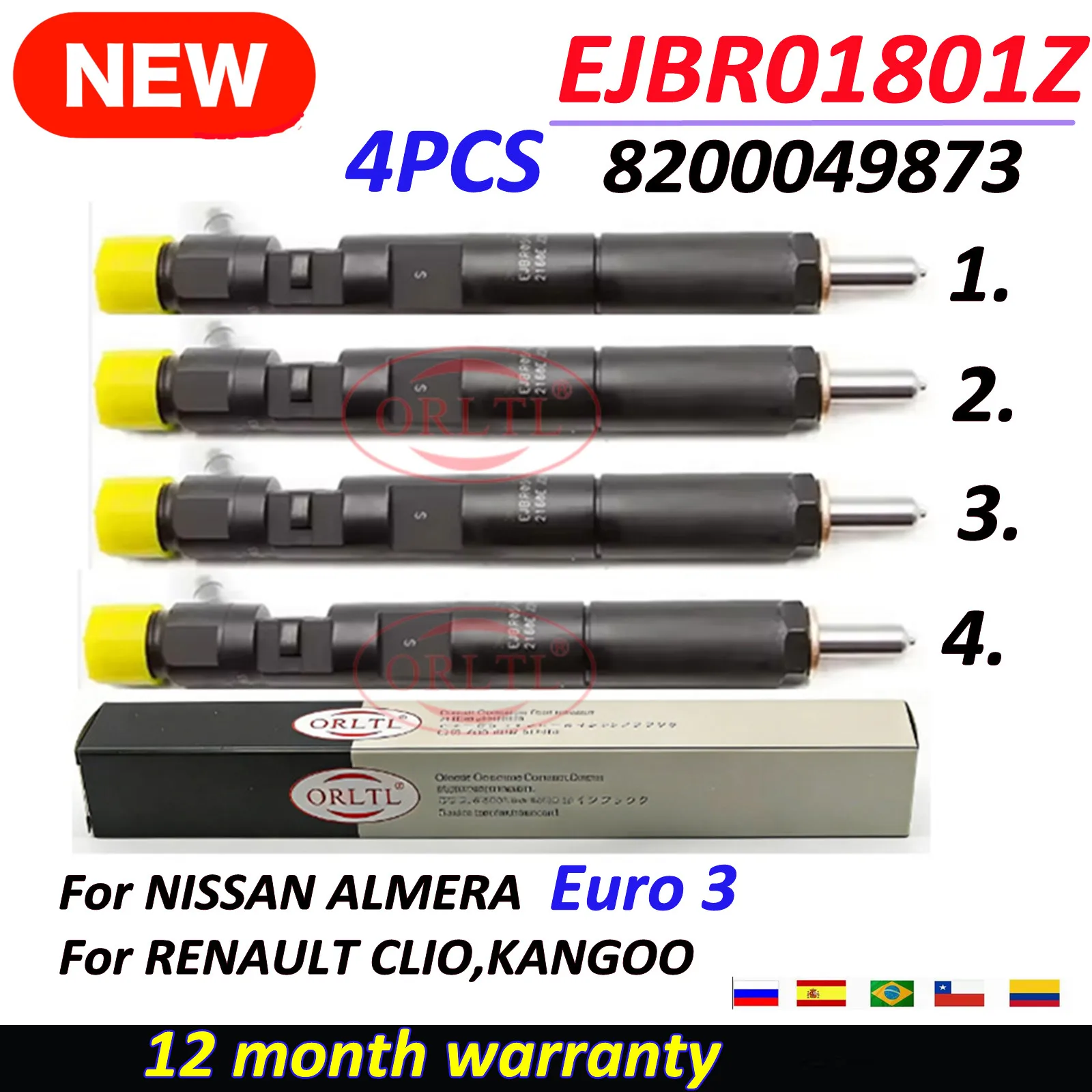 4PCS Original EJBR0…