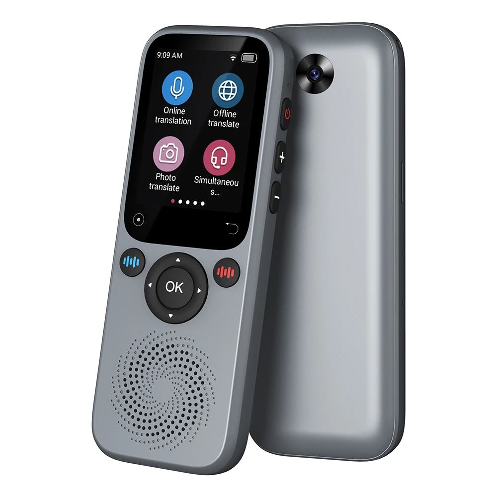 Portable Language Translator Real-Time Two-Way Translating Device 138 Languages Online Offline Translation Simultaneous