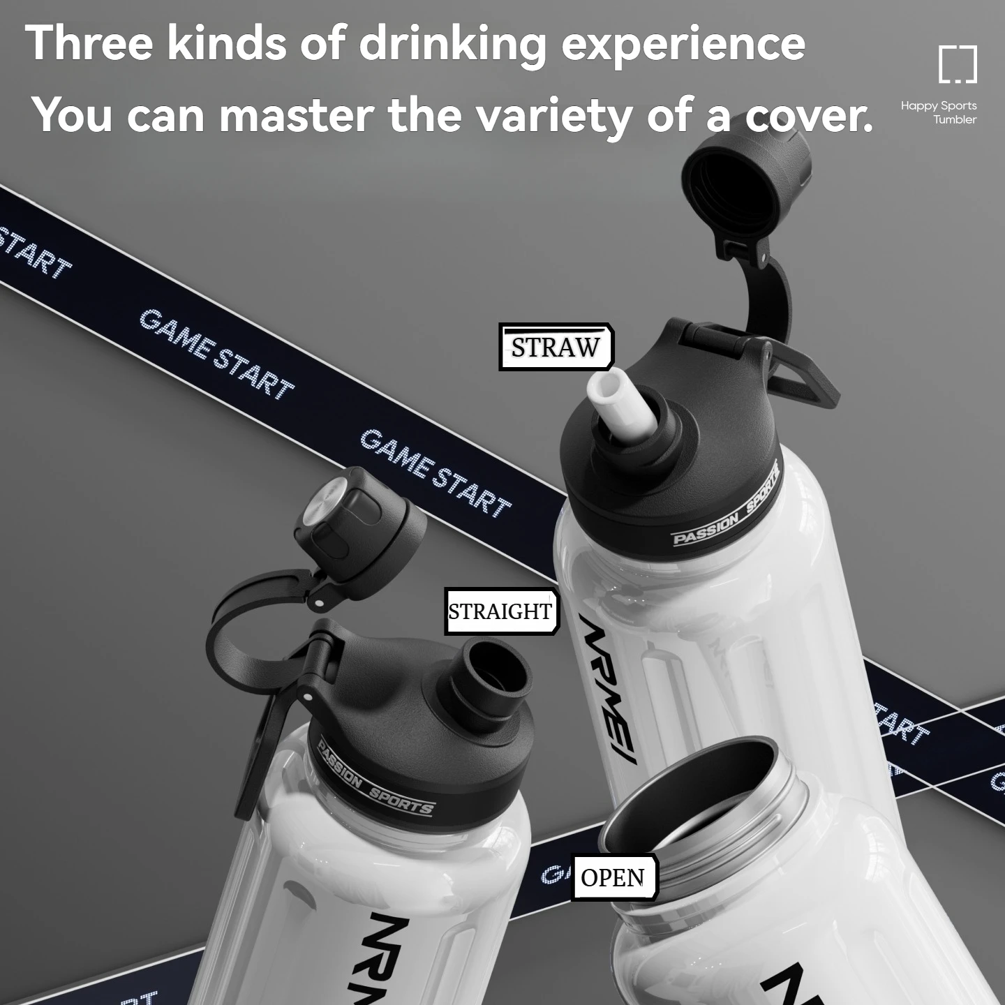 Large Capacity Sports 316 Stainless Steel Water Bottle Insulated Flask Cycling Water Kettle Flat Bottom Cup Vacuum Burn Cup