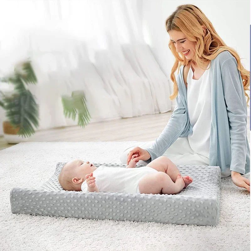 Crib Sheets Fitted Sheets Newborn Touch Table Massage Table Soft Diaper Changing Cover Removable Soft Bean Velvet