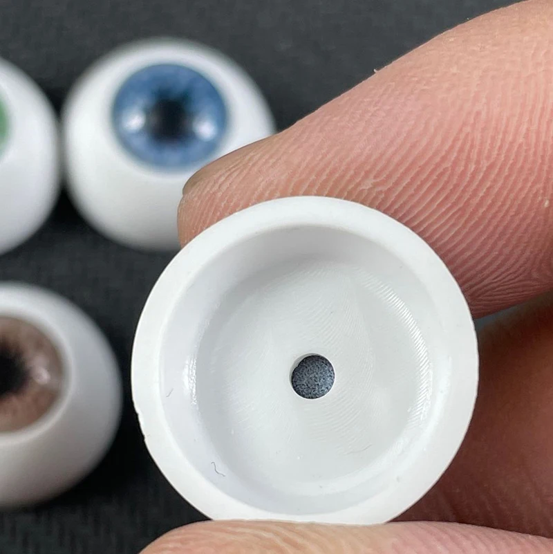 1 Pairs 10mm/12mm/14mm/16mm/18mm Bjd Doll Eyeball DIY Toy Eyes Accessories Plush Animal Eyes Accessories Doll Eyeballs