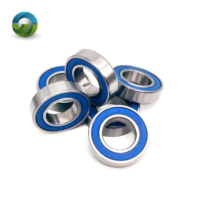 4PCS 6902 2RS Ball Bearings 15x28x7 mm ABEC-7 Bicycle Pivot Repair Parts 6902 2RS Bearing 6902-2RS