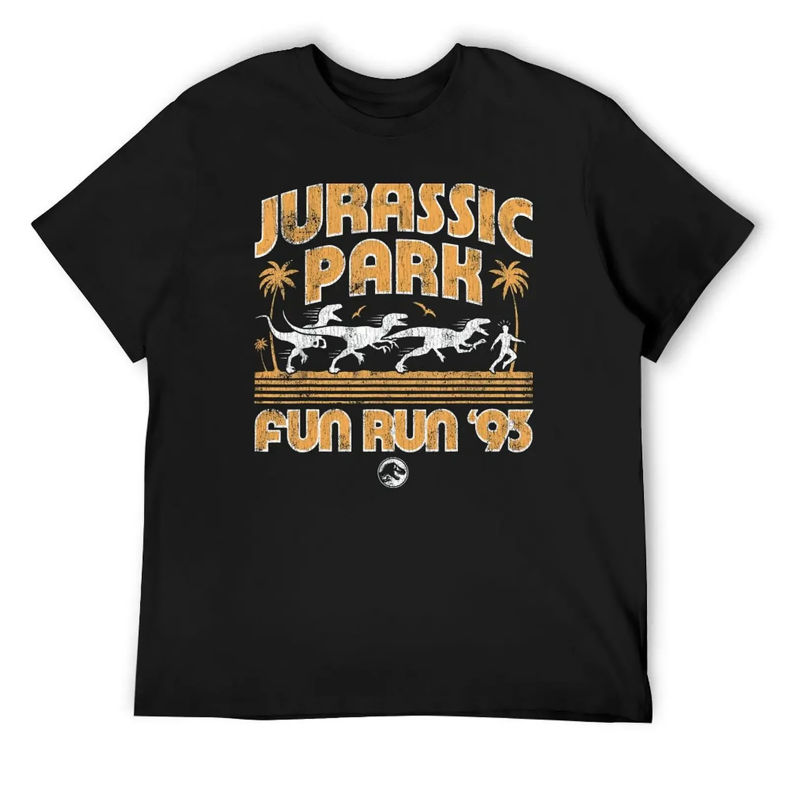 Jurassics Park Blue & Purple Fossil Logo Graphic T-Shirt oversized shirts graphic plain oversizeds t shirts for men