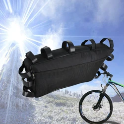 Bicycle Li-ion Battery Storage Bag eBike Beam SuspensionBag Mountain Road Bike Large Capacity Frame Battery Hanging Bags