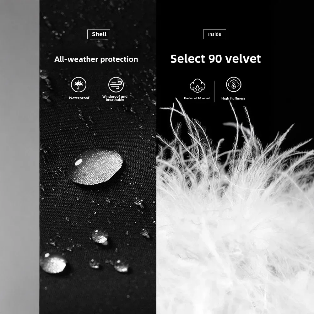 OT4-30 درجة شتاء جديد شتاء خارجي عالي الجودة مقاوم للرياح ومقاوم للماء وسراويل ثلج دافئة مع غلاف صلب مقاوم للرياح