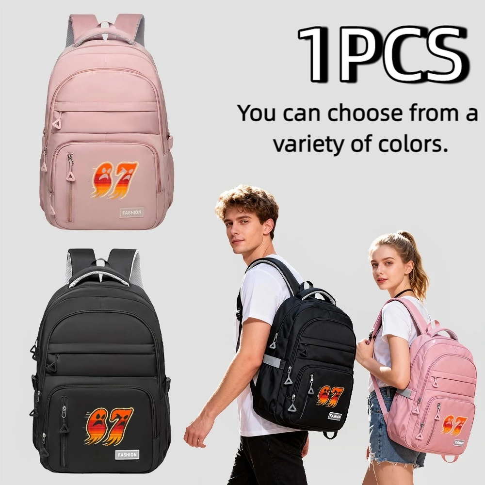 

A Digital 67 Printed Upgraded Fashionable Travel and Leisure Backpack, Suitable for Both Men and Women, with Multiple