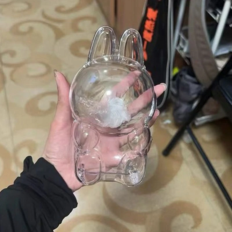 Adatto per copertura protettiva Labubu Guscio rigido HD, copertura antipolvere per amaretti con guscio trasparente per feste sedute.