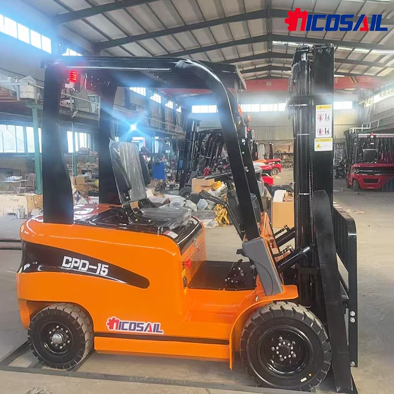 Nicosail Factory Hot Sale 2 Ton 3 Ton 5 Ton Electric Fork Lift Truck Lithium Battery Forklift Electric Forklift