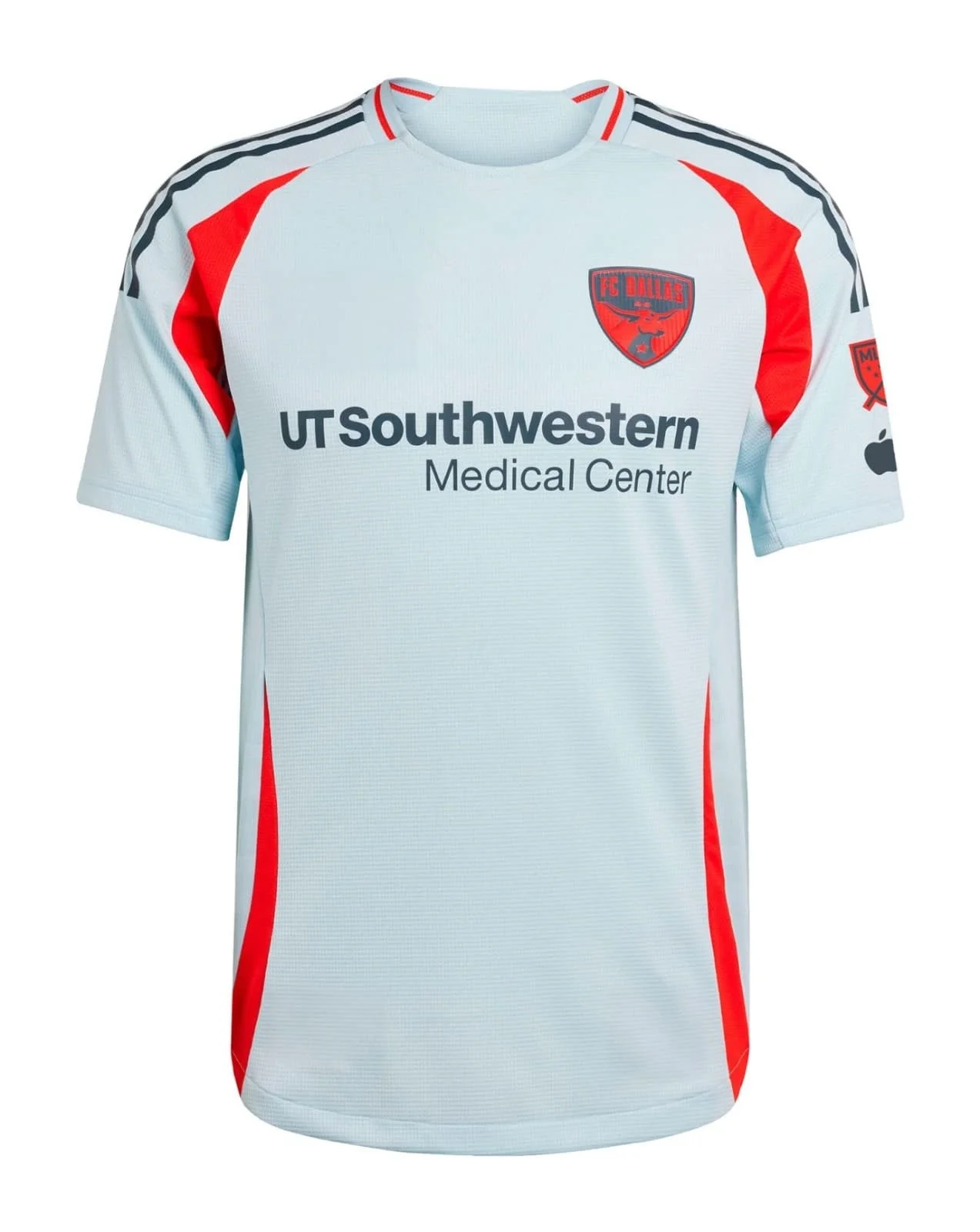 26‑27 Dallas Away Soccer Jersey Men Short Sleeve Quick Dry Football Fan Version Match Training Tee Sport Uniform Moto