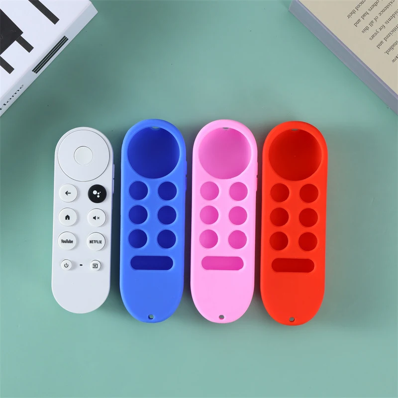 TV Remote Silicone Case TV Voice Remote Shockproof Silicone Protective Case Glow In The Dark Waterproof Dustproof